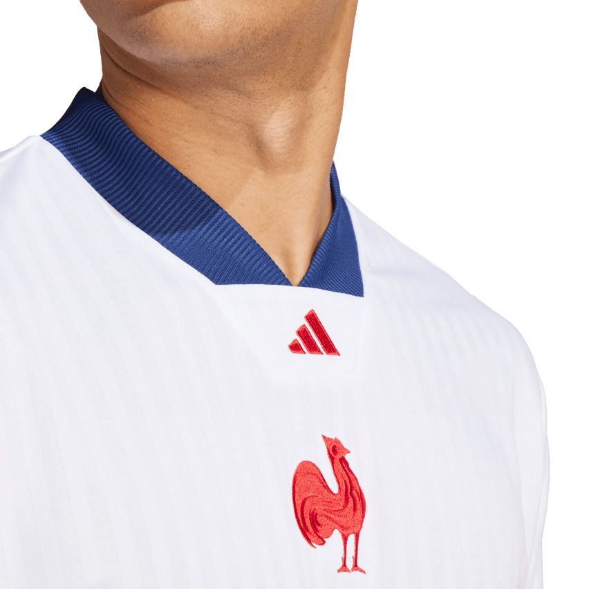 France Heritage Rugby Jersey White - Adidas