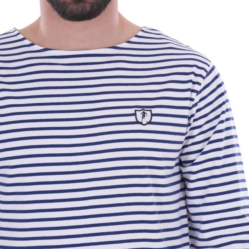 Long Sleeve Rugby T-shirt Marinière - Ruckfield