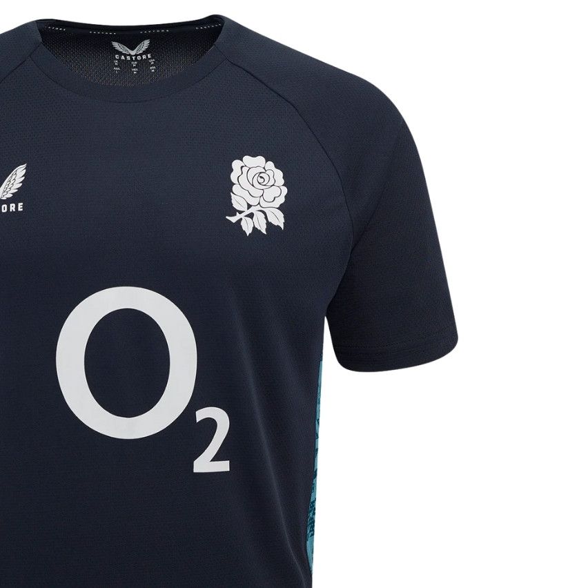 England Rugby Training T-shirt 2025/2026 - Castore