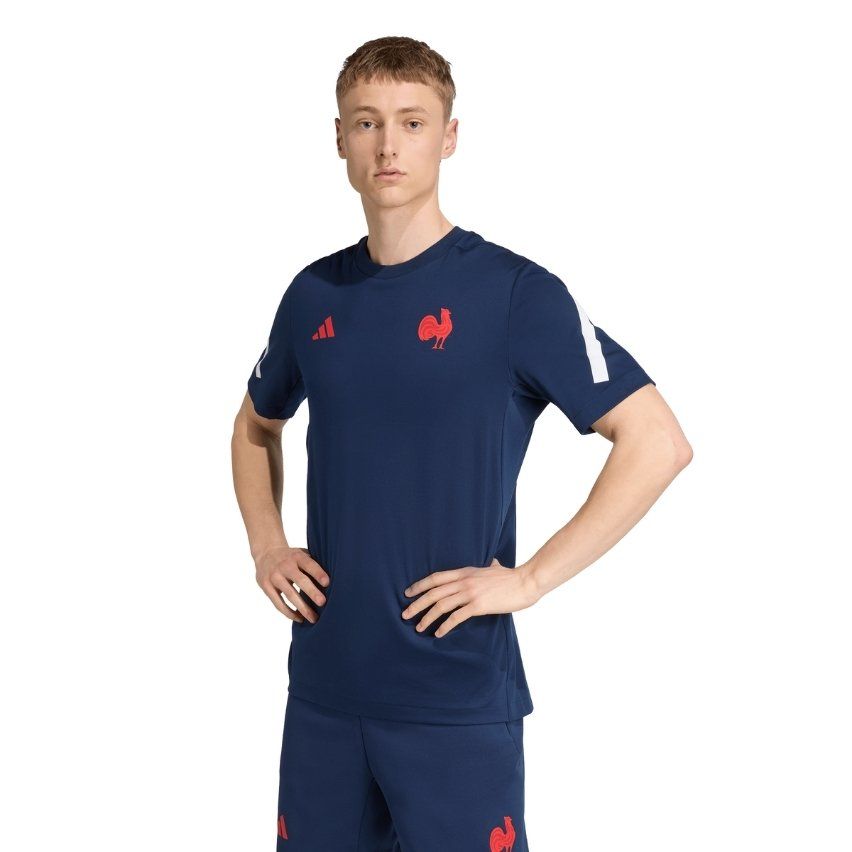 Men's France Rugby Travel T-shirt - Adidas