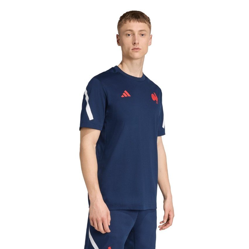 Men's France Rugby Travel T-shirt - Adidas