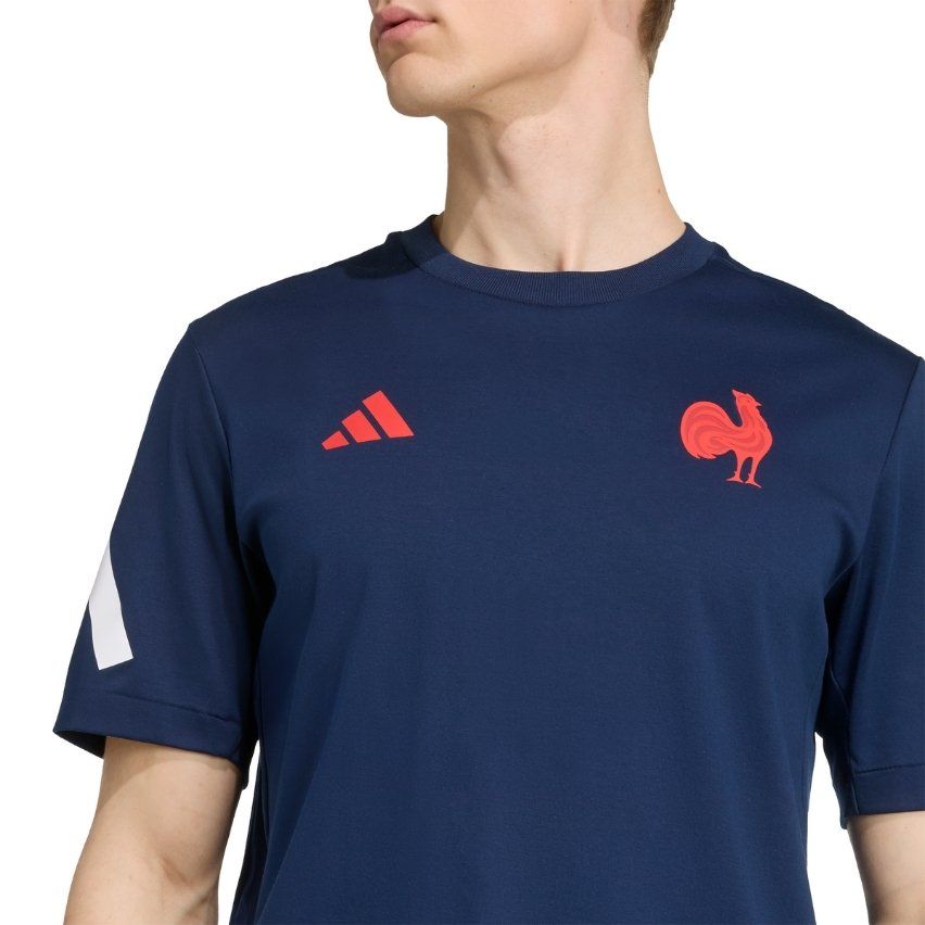 Men's France Rugby Travel T-shirt - Adidas
