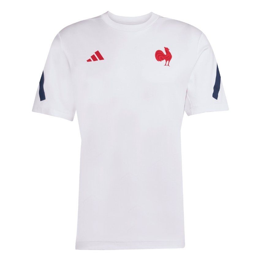 France 2025/2026 FFR Travel Rugby T-shirt - Adidas