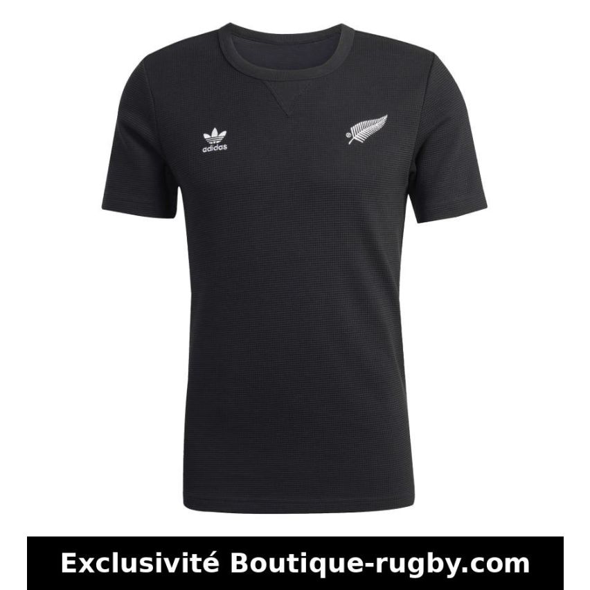 All Blacks Original Black Rugby T-Shirt - Adidas
