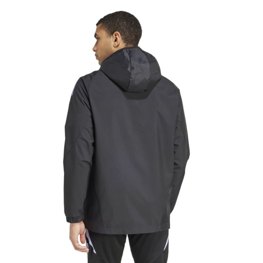 All Blacks 2024-2025 Zip Rugby Jacket - Adidas