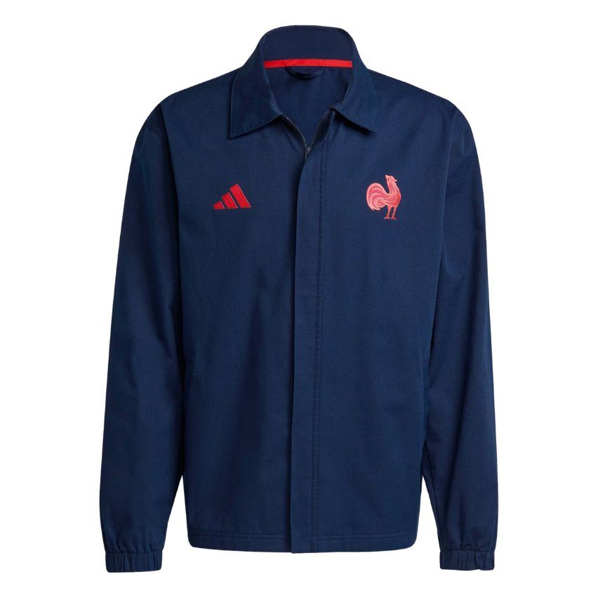 France Rugby Travel Jacket 2025/2026 - Adidas