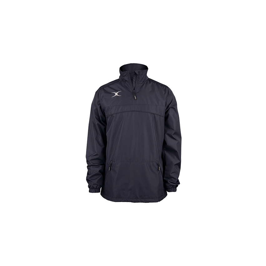 Rugby  1/4 Zip Jacket Photon Navy Blue - Gilbert