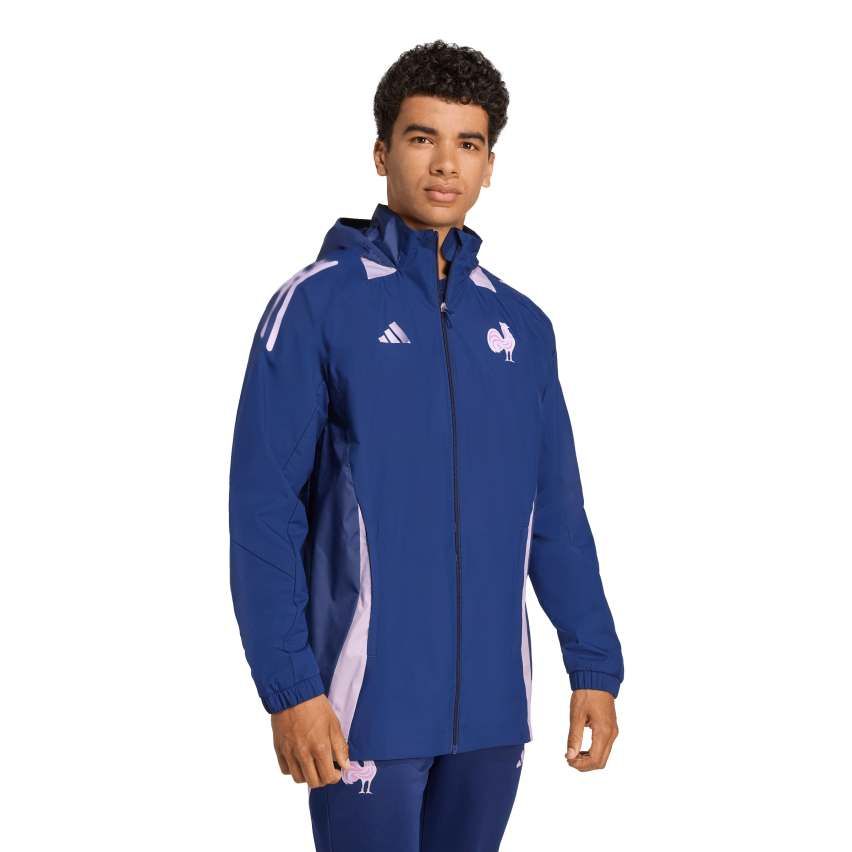 France Supporter Rugby Windbreaker Jacket - adidas