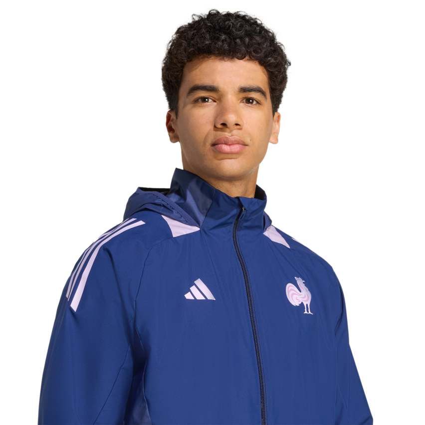 France Supporter Rugby Windbreaker Jacket - adidas