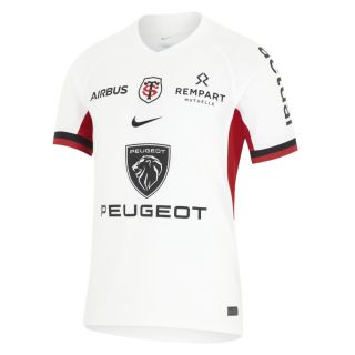 White Kids' Away Rugby Jersey Stade Toulousain 2024/2025 - Nike

