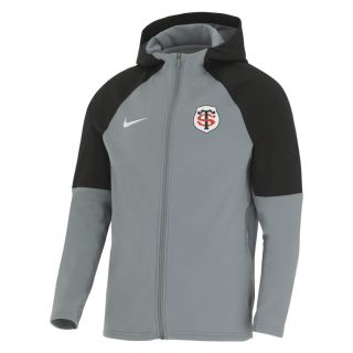  Grey and Black Training Rugby Jacket Stade Toulousain - Nike

