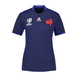 Shop the official women's RWC home replica jersey for XV de France