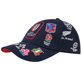 Rugby Cap 20 Nations World Cup France 2023 Navy Blue - Sportfolio