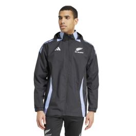All Blacks 2024-2025 Zip Rugby Jacket - Adidas | boutique