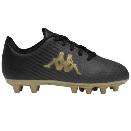 Kappa Gyra FG Kid rugby shoe grey yellow side view
