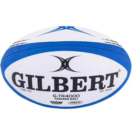 Gilbert G-TR4000 blue white size 4.5 rugby training ball