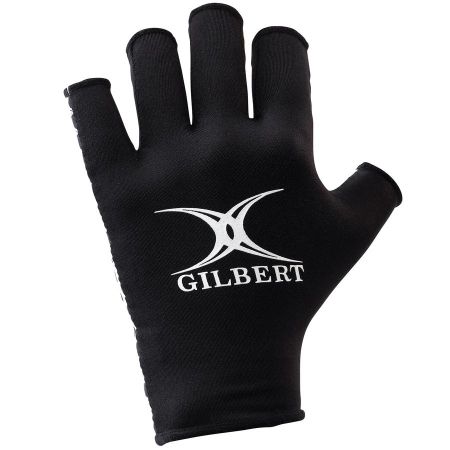 Rugby International Gloves Black/White - Gilbert
