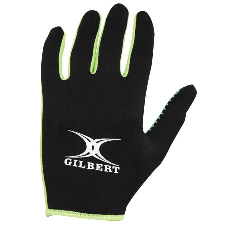 Rugby Atomic Gloves Black/Green - Gilbert
