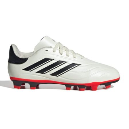Adidas Copa Pure II FG children's rugby boots ivory black red