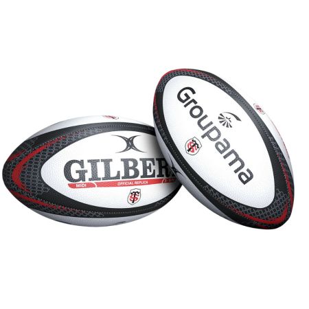 Stade Toulousain Midi Replica Rugby Ball - Gilbert