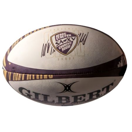Soyaux Angoulême Gilbert rugby ball replica size 5 hand-stitched