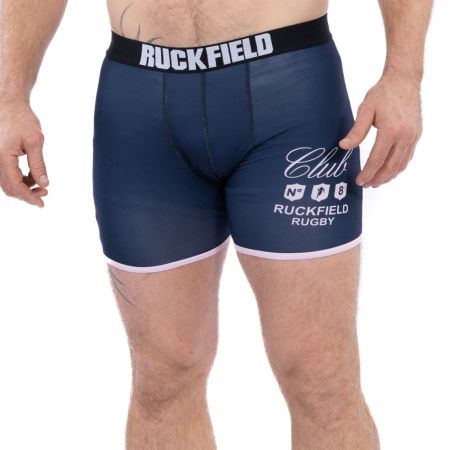 Navy Blue Rugby Club Boxer Shorts - Ruckfield