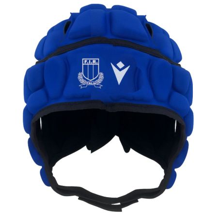Italy Rugby Headguard Blue - Macron