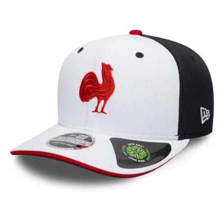 France Rugby 9Seventy Stretch Snap Cap White – New Era