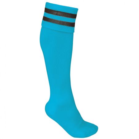 Rugby Socks Blue/Black Stripes - ProAct