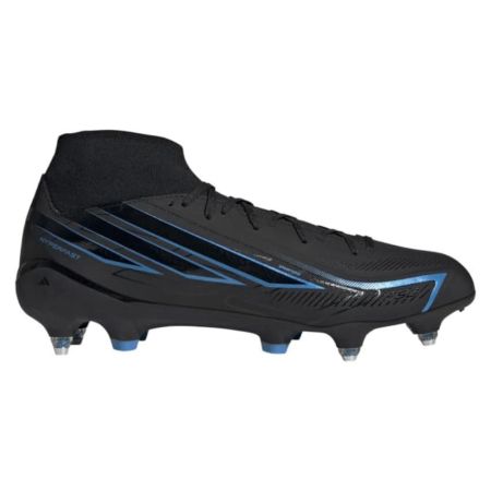 Adidas F50 Hyperfast League SG Black Mid-Cut Rugby Boot