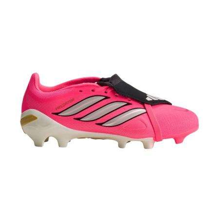 adidas Predator League pink boot left profile view mesh haptic