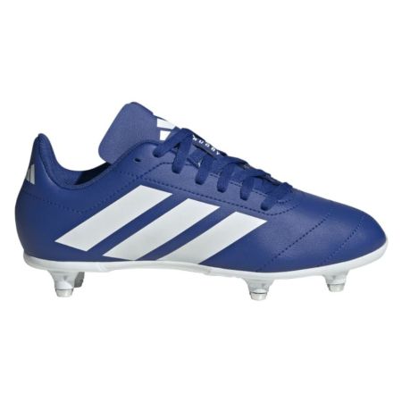 Adidas children's rugby shoe SG royal blue side view