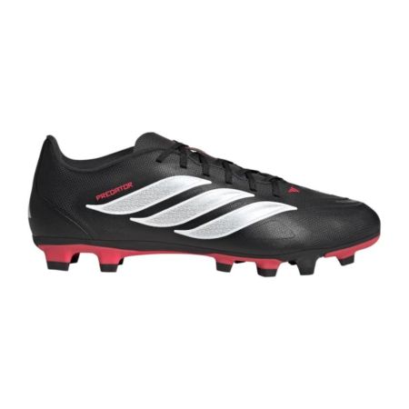 Predator Club Molded Rugby Boots Soft Ground/Multi-Surface Black/Red - Adidas