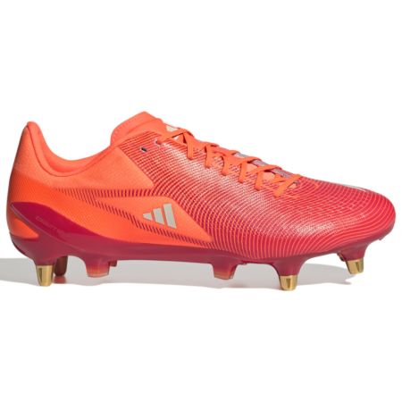 Adizero RS15 Pro SG Hybrid Studs All-Terrain Rugby Boots Red and Orange – Adidas
