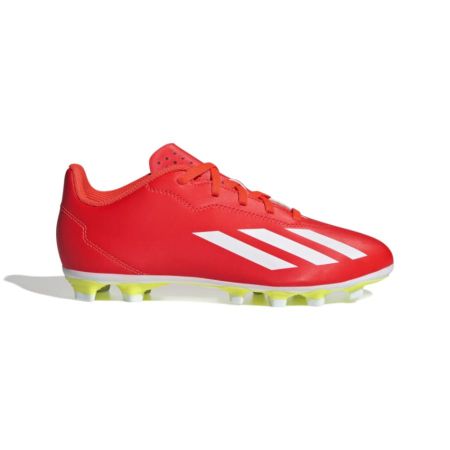 Children's Rugby Shoes Crazyfast Club FG Molded Cleats Dry Ground - Adidas