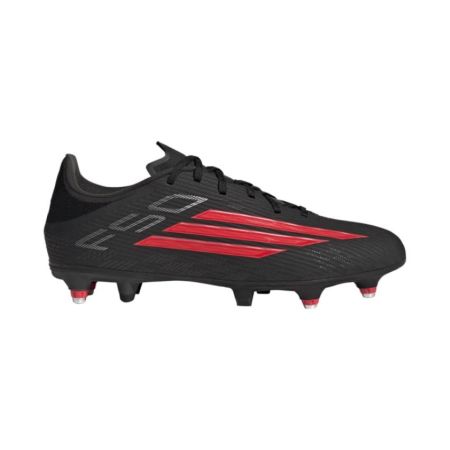 F50 League Hybrid Rugby Boots Black - Soft Ground - Adidas