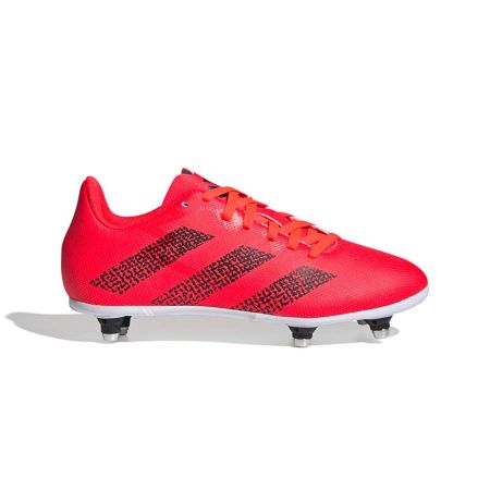 Junior Rugby Cleats SG Screw-In Soft Ground Red - Adidas