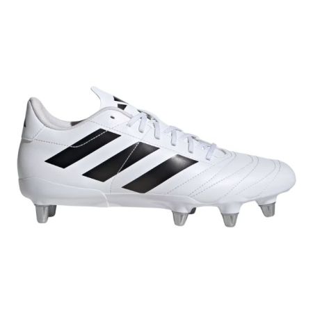 Rugby Boots Kakari Forwards (SG) Screw-in Studs Soft Ground Cloud White/Core Black/Silver Metallic - Adidas