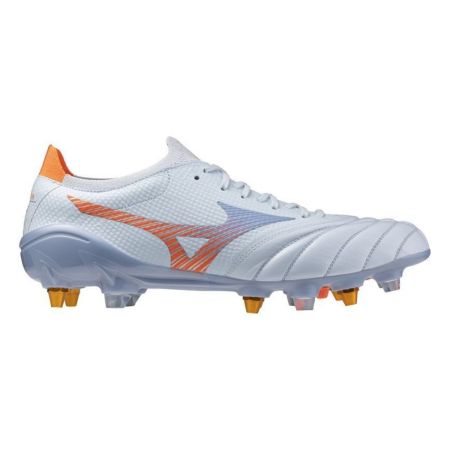 Mizuno Morelia Neo V β Elite Mix rugby boots Blue Finch Orange