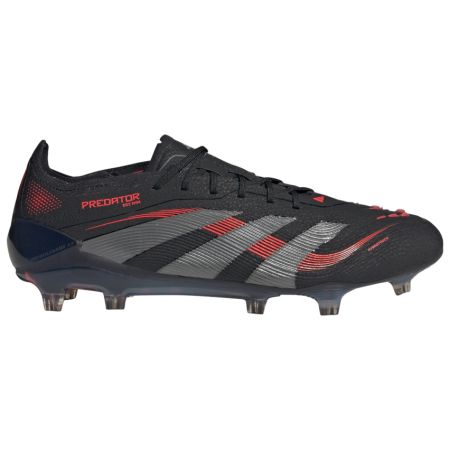 Rugby Boots Predator Elite FG Molded Studs Dry Ground Black - Adidas