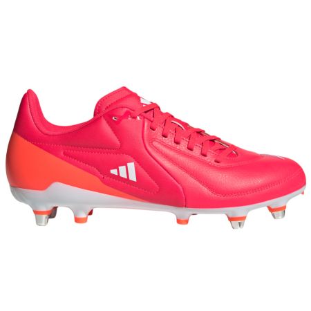 RS15 Elite SG Hybrid Studs All-Terrain Rugby Boots Red and Orange – Adidas