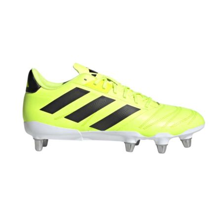 Kakari Elite SG Rugby Boots Screw-in Studs Soft Ground Lucid Lemon Pack - Adidas 