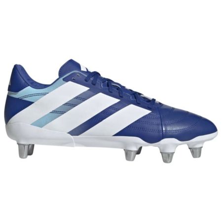 Adidas Kakari Elite SG royal blue rugby shoes side view