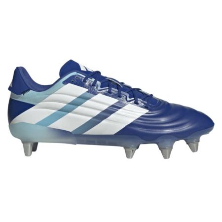 Adidas Kakari RS SG rugby boots blue side view