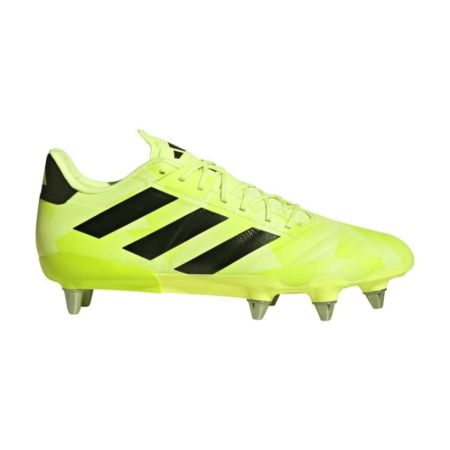 Rugby Boots KAKARI RS (SG) Screw-in Studs Soft Ground Lucid Lemon Pack - Adidas 