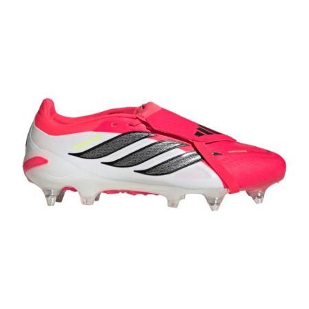 Predator Pro Red Screw-in Rugby Boots Soft Ground - Adidas