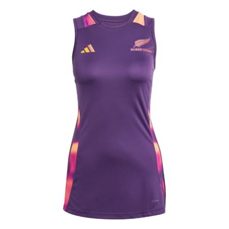 Women's Rugby Training Tank Black Ferns Purple - Adidas