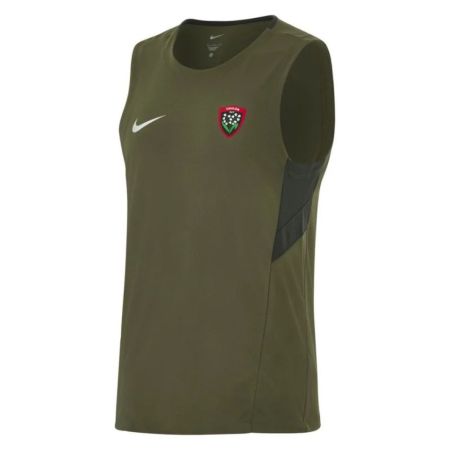 RC Toulon Nike khaki anthracite tank top rear view badge