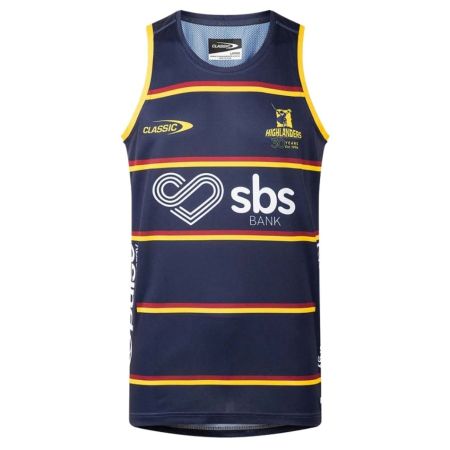 Highlanders Rugby Singlet 2025/2026 - Classic Sportswear