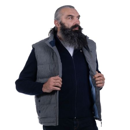 Sleeveless Down Jacket Members Club House Rugby - Ruckfield